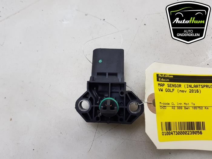Begagnade MAP-sensor (insugsrör) Volkswagen Golf VII (AUA) 1.0 TSI 12V BlueMotion Pris € 25,00 Marginaltabell erbjuds av AutoHam