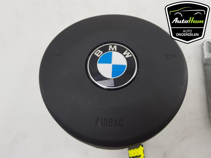 Airbag set+module from a BMW 3 serie (F30) 330e 2017