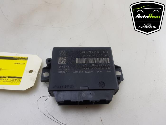 PDC Module from a Volkswagen Polo V (6R) 1.2 12V BlueMotion Technology 2012