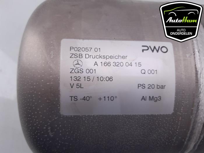 Air reservoir Mercedes GLE Coupe 350d 3.0 V6 24V BlueTEC 4-Matic ...