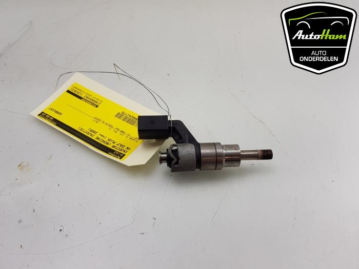 Injector (petrol injection) from a Volkswagen Golf Plus (5M1/1KP) 1.6 FSI 16V 2005