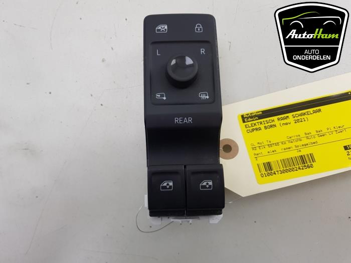 Usados Interruptor de ventanilla eléctrica Cupra Born 58 Precio € 40,00 Norma de margen ofrecido por AutoHam