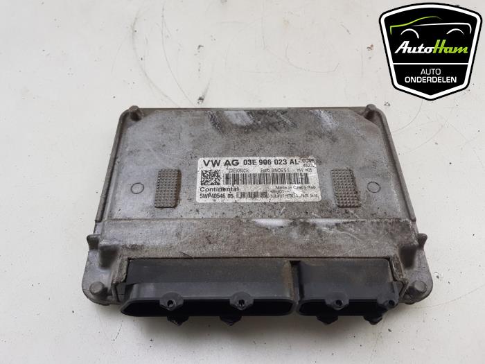 Used Engine management computer Volkswagen Polo V (6R) 1.2 12V Price € 50,00 Margin scheme offered by AutoHam