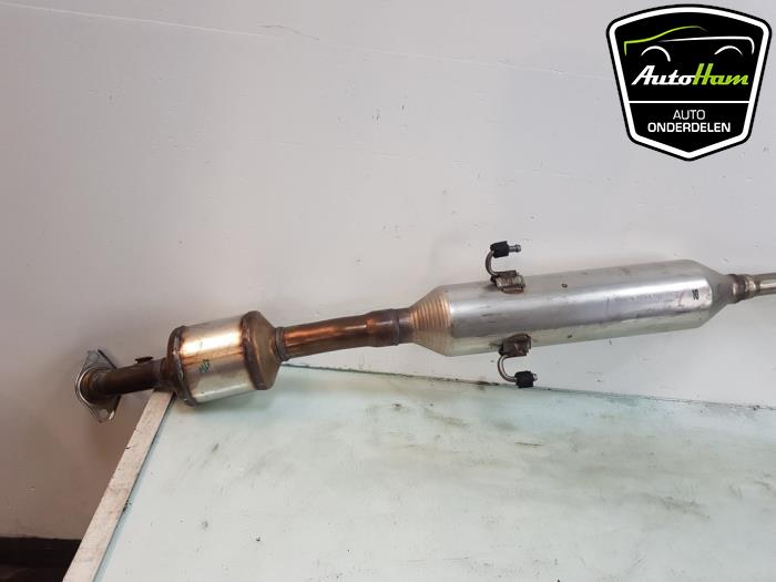 Exhaust middle silencer Toyota Yaris IV 1.5 12V Hybrid 115 17410K0100