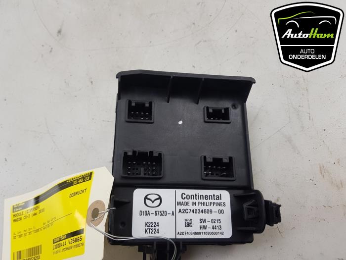 Used Body control computer Mazda CX-3 (DJ/DK) 1.5 Skyactiv D 105 16V Price € 55,00 Margin scheme offered by AutoHam