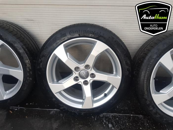 Sport rims set + tires Audi A3 Sportback 1.0 TFSI 12V - 8V0601025CT ...