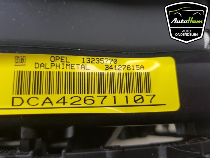 Airbag links (Lenkrad) van een Opel Corsa D 1.4 16V Twinport 2015
