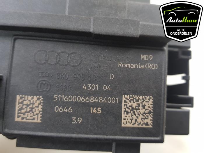 Zündschloss+Schlüssel van een Audi A5 Cabrio (8F7) 1.8 TFSI 16V 2016