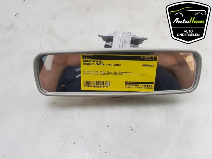 Używane Lusterko wewnetrzne Renault Captur I (2R) 1.2 TCE 16V EDC Cena € 15,00 Procedura marży oferowane przez AutoHam