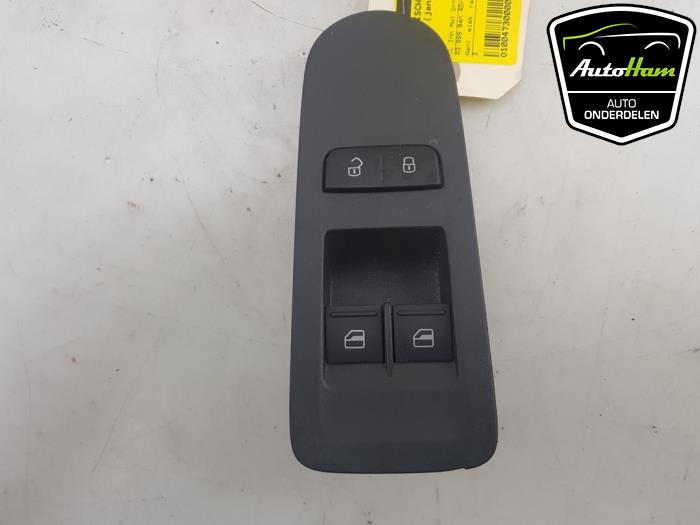 Electric window switch from a Volkswagen Up! (121) 1.0 12V 60 2016
