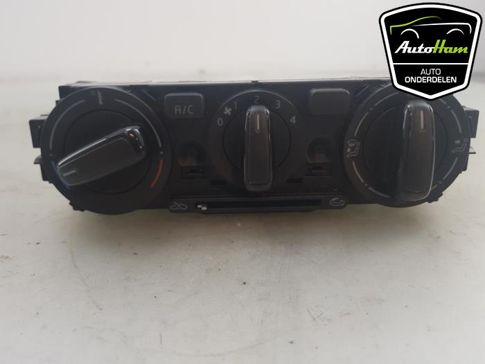 Heater control panel from a Volkswagen Up! (121) 1.0 12V 60 2016