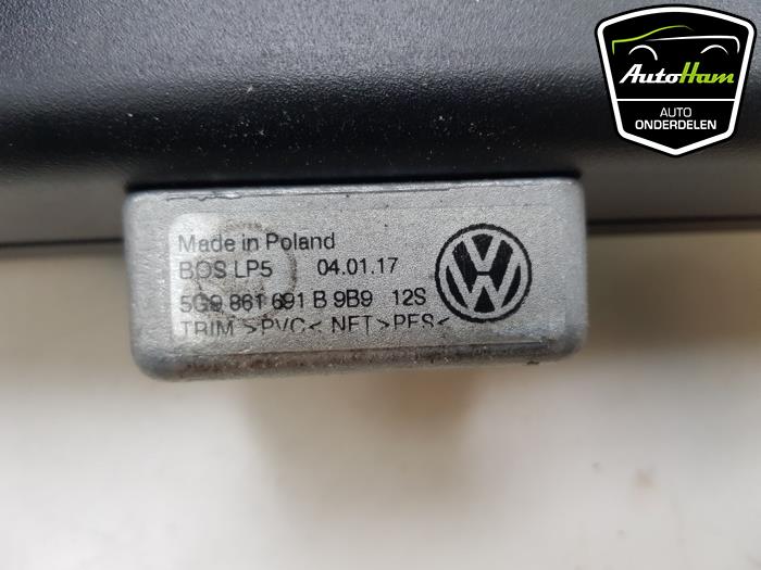 Siatka bagazowa z Volkswagen Golf VII Variant (AUVV) 1.6 TDI BlueMotion 16V 2017