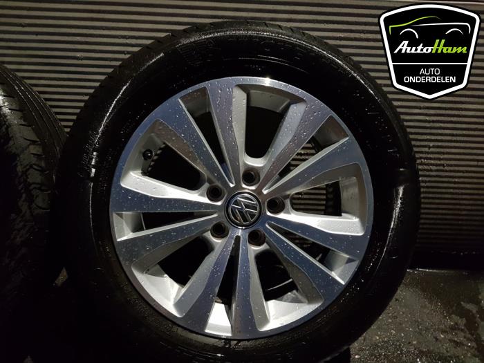 Sport rims set + tires Volkswagen Golf VII 1.0 TSI 12V BlueMotion ...