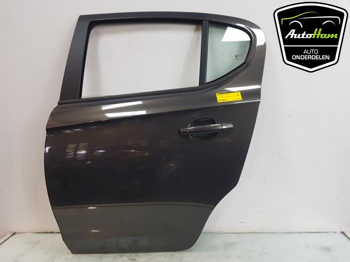 Rear Door 4-door, Left Opel Corsa E 1.0 Sidi Turbo 12v Z190 - 39135551