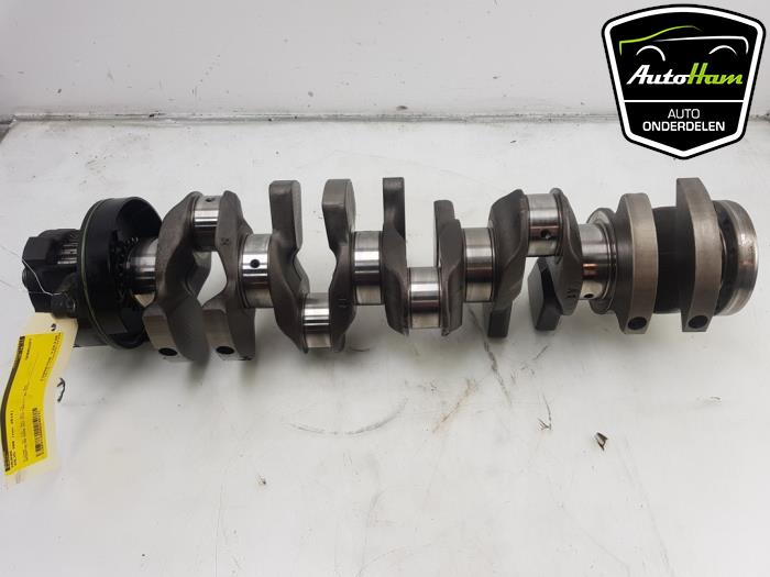 Crankshaft from a Volvo V60 I (FW/GW) 2.4 D6 20V Plug-in Hybrid AWD 2014