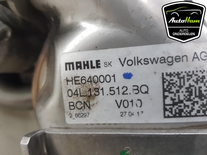 Refrigerador EGR de un Volkswagen Golf Sportsvan (AUVS) 1.6 TDI BMT 16V 2017