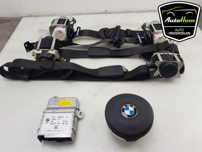 Airbag Set+Modul van een BMW X2 (F39) sDrive 20i 2.0 16V Twin Power Turbo 2018