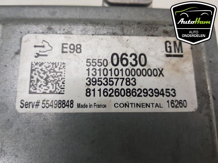 Engine management computer from a Opel Astra K Sports Tourer 1.6 CDTI 110 16V 2016