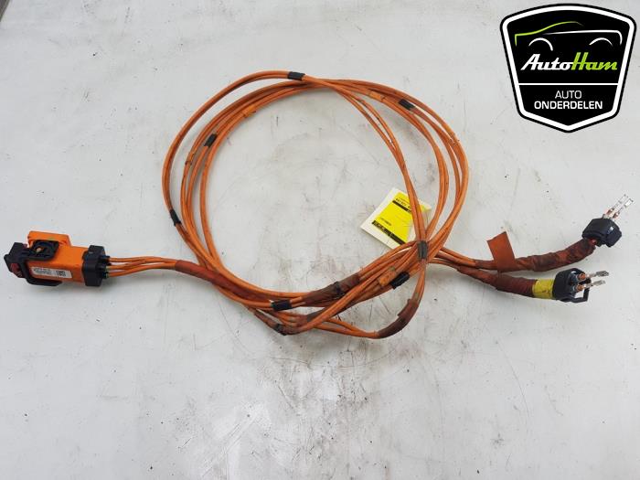 Cable high-voltage from a Tesla Model 3 EV AWD 2020