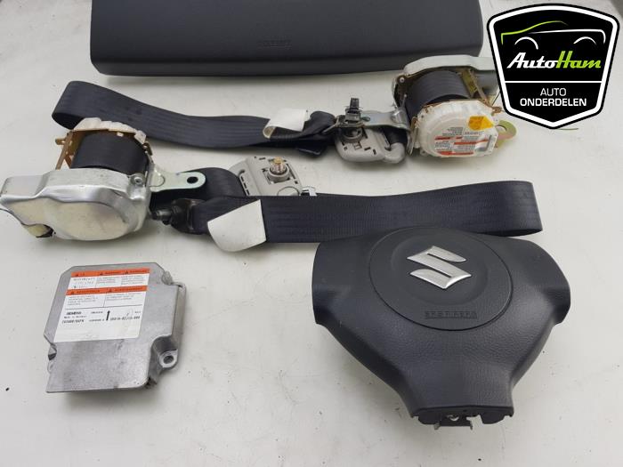 Juego y módulo de airbag de un Suzuki Swift (ZA/ZC/ZD1/2/3/9) 1.3 VVT 16V 2006
