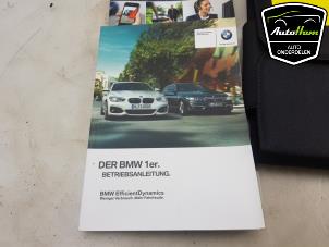 Used Instruction Booklet BMW 1 serie (F20) 116i 1.5 12V Price € 40,00 Margin scheme offered by AutoHam