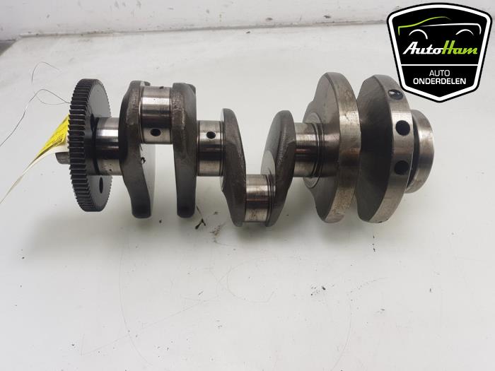Crankshaft from a Seat Ibiza IV (6J5) 1.4 TDI 12V 2015