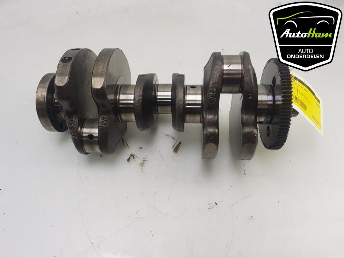 Crankshaft from a Seat Ibiza IV (6J5) 1.4 TDI 12V 2015