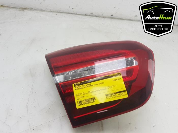 Taillight, left from a Mercedes-Benz GLA (156.9) 1.6 180 16V 2018