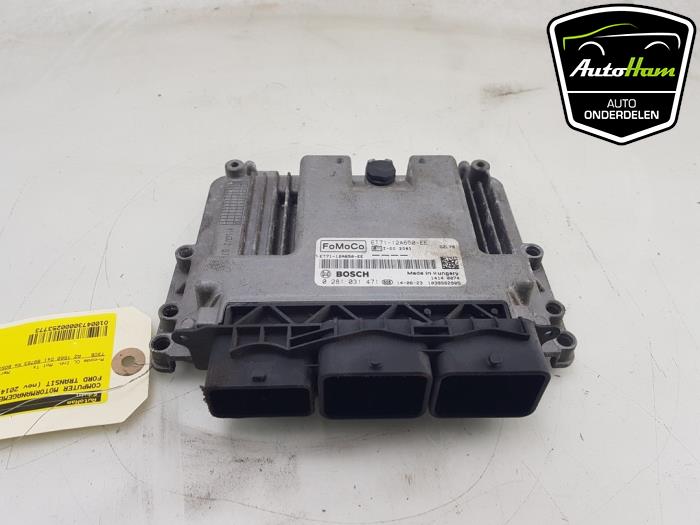Used Engine management computer Ford Transit Courier 1.6 TDCi Price € 195,00 Margin scheme offered by AutoHam