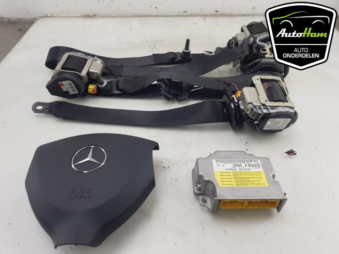 Airbag Set+Modul van een Mercedes-Benz A (W169) 1.7 A-170 5-Drs. 2007
