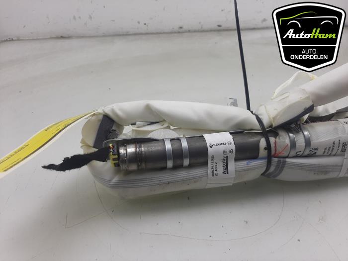 Roof curtain airbag, left from a Renault Clio V (RJAB) 1.0 TCe 90 12V 2021
