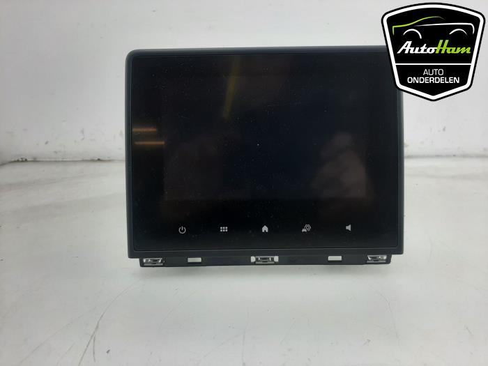 Display Multi Media control unit from a Renault Clio V (RJAB) 1.0 TCe 90 12V 2021