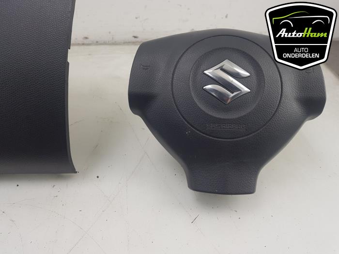 Juego y módulo de airbag de un Suzuki Swift (ZA/ZC/ZD1/2/3/9) 1.3 VVT 16V 2005