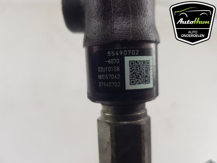 Fuel injector nozzle from a Opel Astra K 1.6 CDTI 110 16V 2017