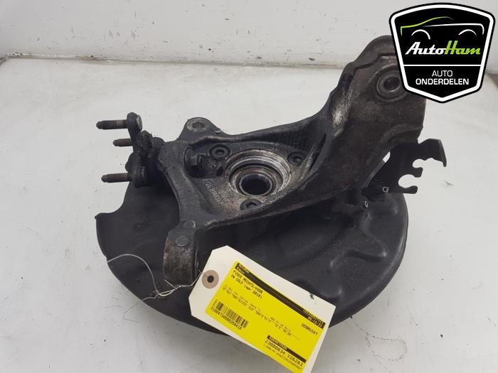 Knuckle, front right from a Volkswagen Golf VII (AUA) 2.0 R-line 4Motion 16V 2019