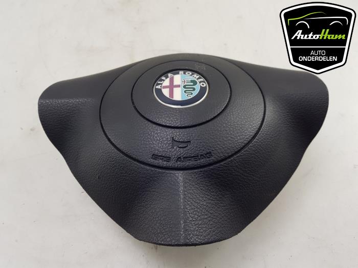 Left airbag (steering wheel) from a Alfa Romeo 147 (937) 2.0 Twin Spark 16V 2008
