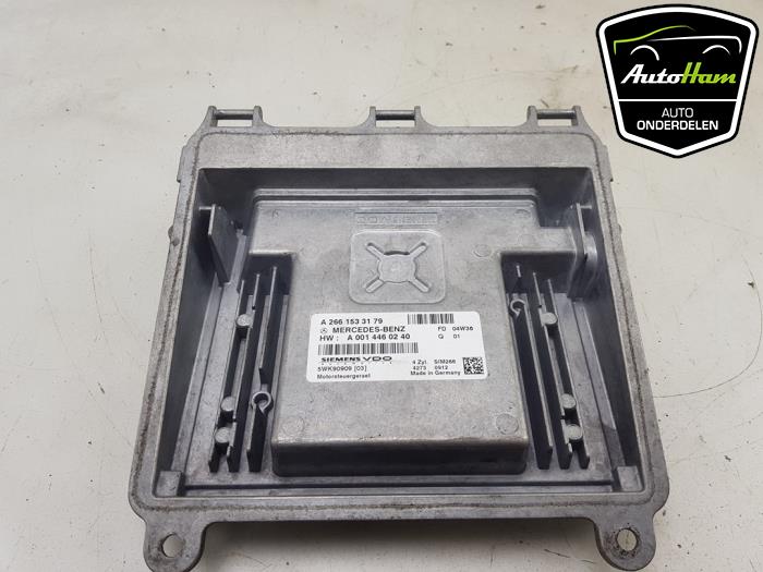 Engine management computer from a Mercedes-Benz A (W169) 1.7 A-170 5-Drs. 2005