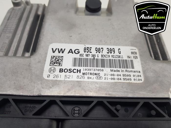 Calculateur moteur d'un Volkswagen Golf VIII (CD1) 1.5 TSI BlueMotion 16V 2022
