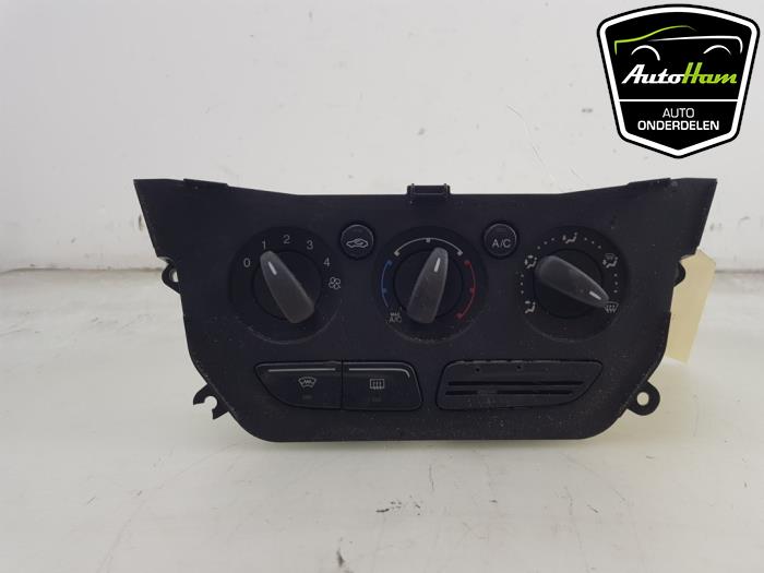 Heater control panel from a Ford Transit Connect (PJ2) 1.6 TDCi 16V 95 2014