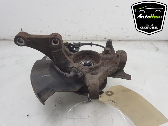 Knuckle, front left from a Hyundai i20 (GBB) 1.0 T-GDI 100 12V 2016