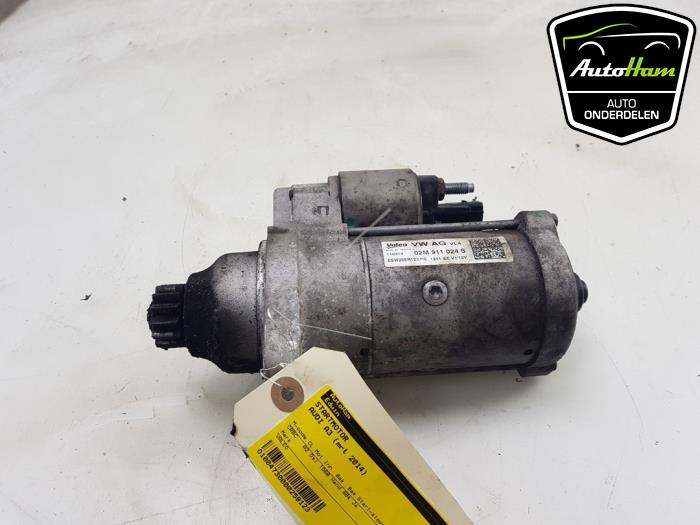 Begagnade Startmotor Audi A3 Sportback (8VA/8VF) 2.0 TDI 16V Pris € 45,00 Marginaltabell erbjuds av AutoHam