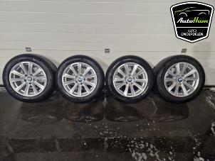 Used Sport rims set + tires BMW 5 serie (F10) 520i 16V Price € 350,00 Margin scheme offered by AutoHam
