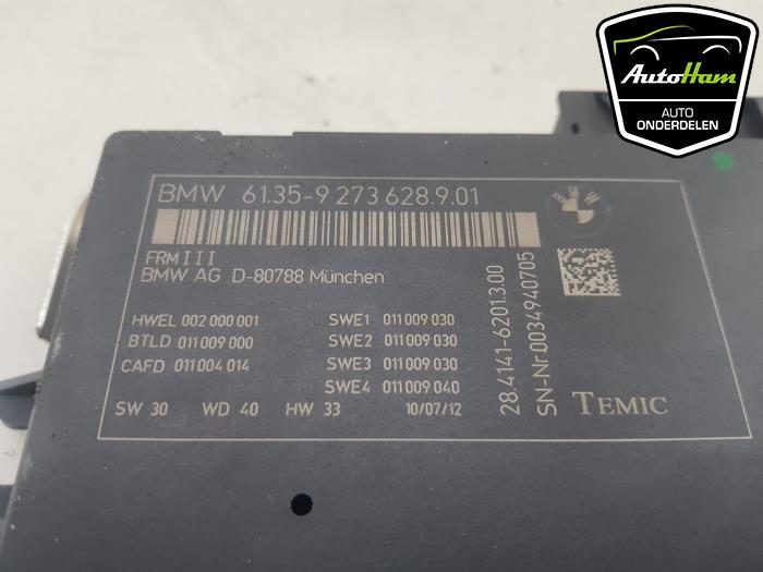 Computer lighting module from a BMW 5 serie (F10) 520i 16V 2012