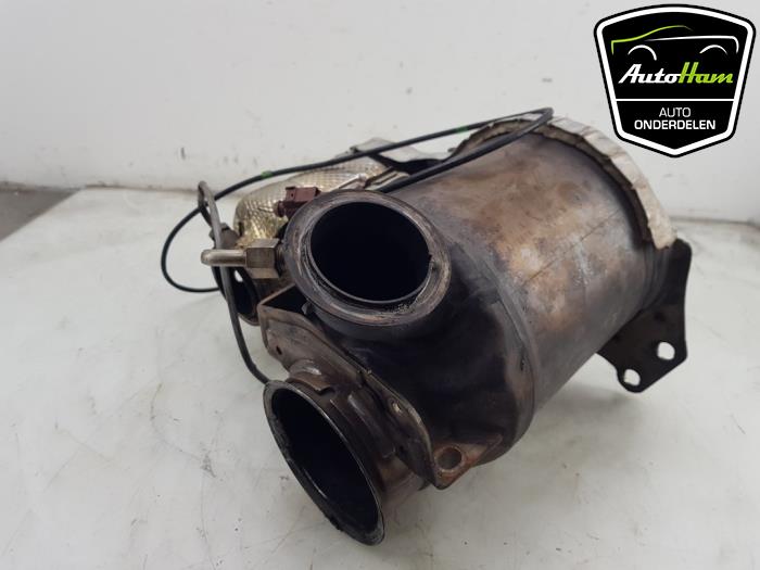 Particulate filter from a Volkswagen Golf VII (AUA) 2.0 GTD 16V 2016