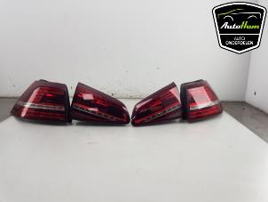 Used Set of taillights, left + right Volkswagen Golf VII (AUA) 2.0 GTD 16V Price € 375,00 Margin scheme offered by AutoHam