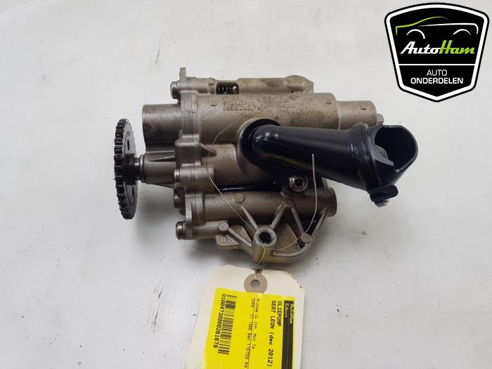 Używane Pompa oleju Seat Leon (5FB) 1.4 TSI Ecomotive 16V Cena € 75,00 Procedura marży oferowane przez AutoHam
