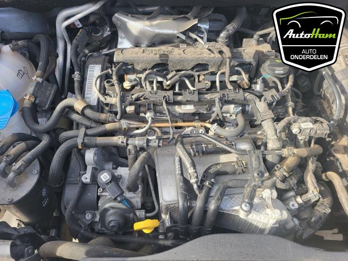 Motor de un Volkswagen Caddy IV 2.0 TDI 75 2020