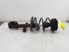 Fronts shock absorber, left from a Renault Modus/Grand Modus (JP), 2004 / 2012 1.2 16V, MPV, Petrol, 1.149cc, 55kW (75pk), FWD, D4F740; D4FD7, 2004-12 / 2012-12, JP0C; JP0K; JP0R; JP1C; JP1R; JP2C; JP3C; JPGC; JPHC 2006