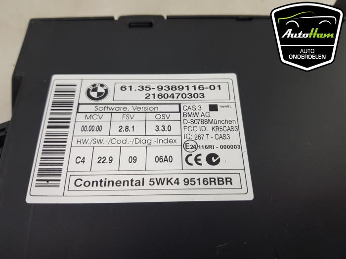 Steuergerät Body Control van een BMW Z4 Roadster (E89) sDrive 20i 2.0 16V 2016