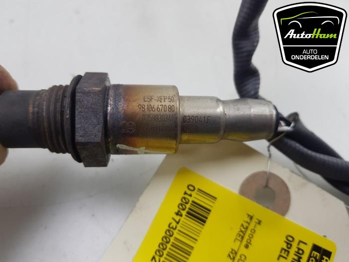 Lambda probe from a Opel Corsa F (UB/UH/UP) 1.2 12V 75 2020